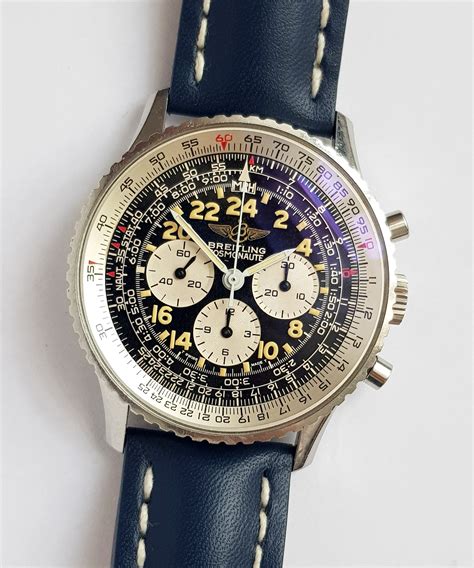 vintage breitling cosmonaute|breitling navitimer cosmonaute blacksteel.